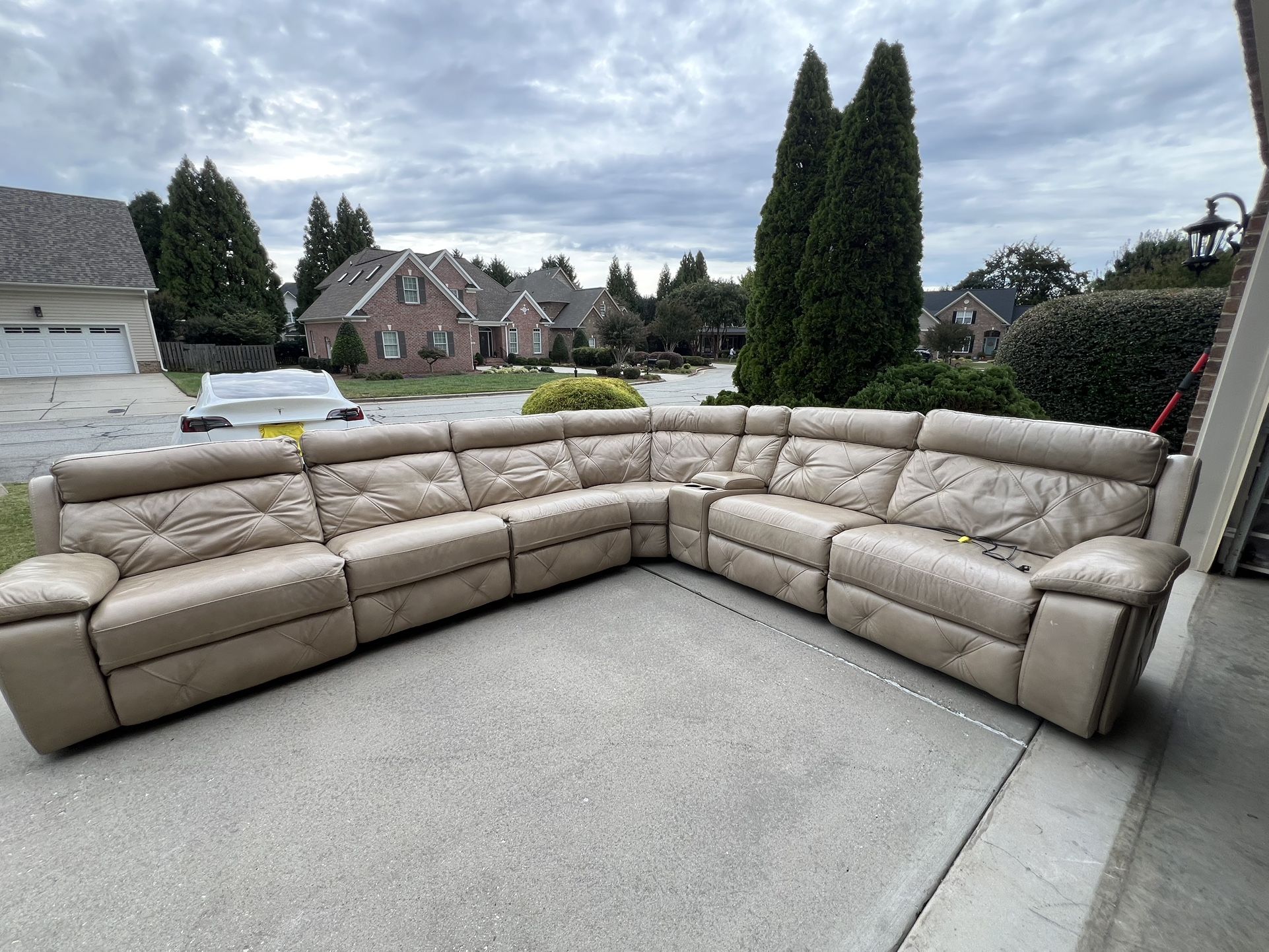Used Leather Recliner