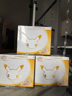 Pokémon 30th Celebration Elite Trainer Box (x3)