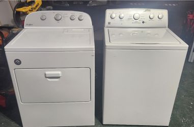 washer and dryer