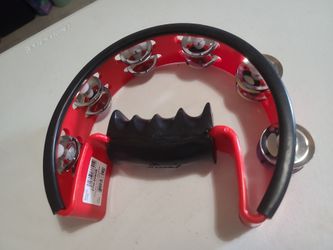 NEW-Ultra grip tambourine percussion