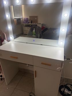 Vanity + chair