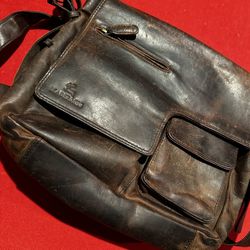 Leather Laptop Bag(mint Condition )