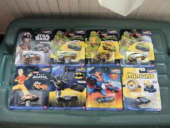 Hot Wheels Character Cars Lot 