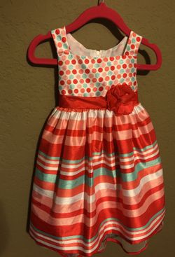 Beautiful girls party dress size 18 mos.