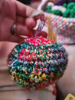 Crochet christmas ornament
