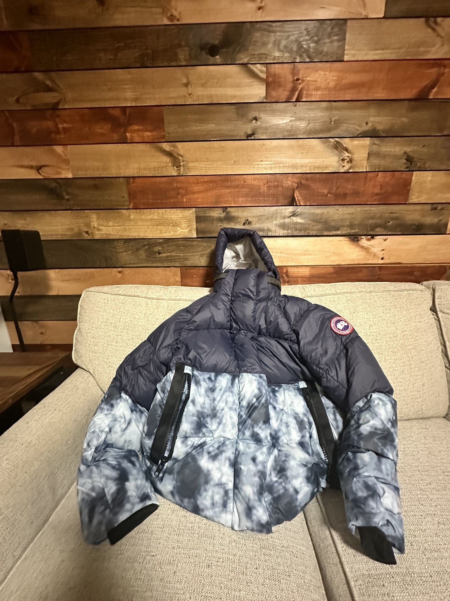 CANADA GOOSE Junction parka Color: navy haze light grey marine brume gris clair