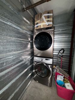 Washer and dryer