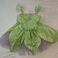 Disney Store Tinkerbell Halloween Costume Dress 