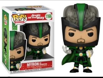 New Funko Pop! Movie Jingle all the way, Myron as Dementor #1166  (box damage)