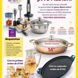 Te gustaría ser parte de princess house