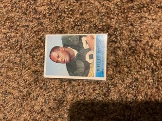 1964 Philadelphia Willie Davis rookie football card Green Bay Packers legend HOF