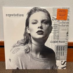 Taylor Swift Reputation Orange FYE Vinyl Limited Edition 2LP *RARE*!
