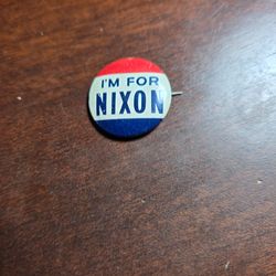 Nixon 1960 Presidential Campaign Pin