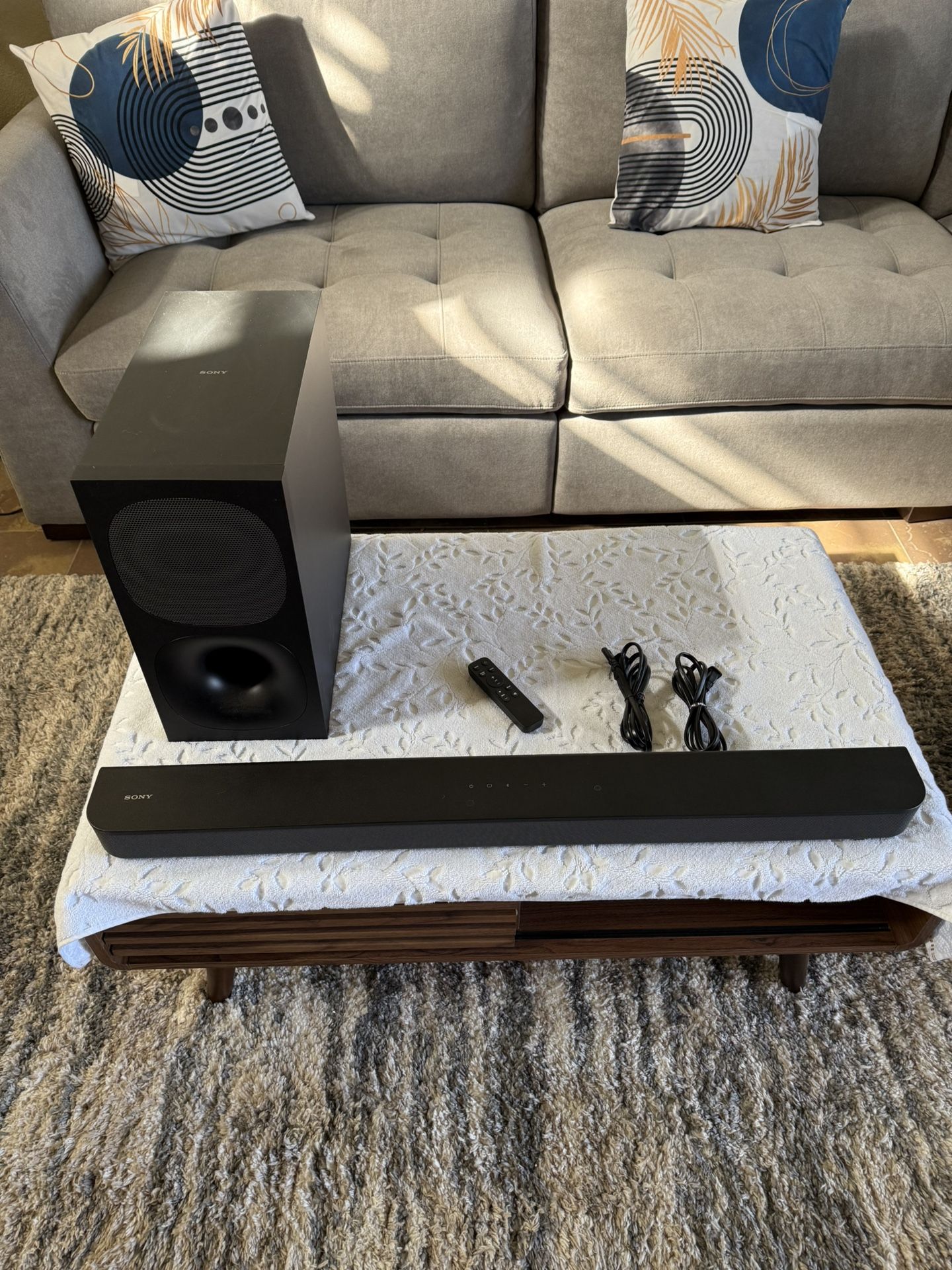 Sound Bar Sony HT SC40 With Sub