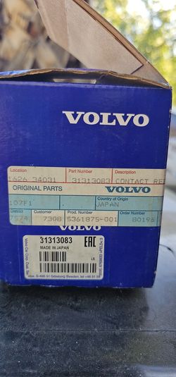 Volvo Contact Reel, Part Number (contact info removed)3