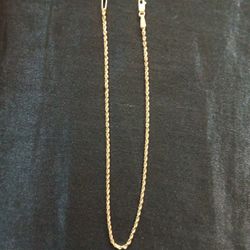 10k Gold Rope Bracelet/Anklet