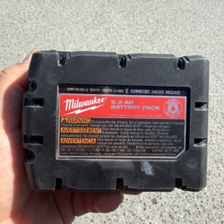 Milwaukee 5.0 Battery