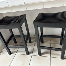 Wooden Bar Stools