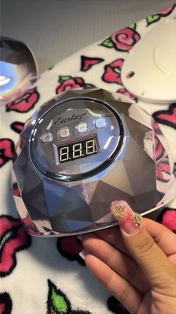2. ✨ Like New 86W UV/LED Nail Lamp – Fast Cure – Diamond Design ✨