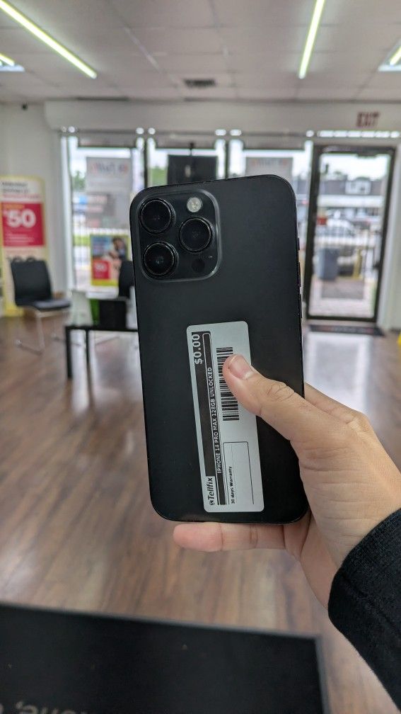 Iphone 14 Pro Max Unlocked 128gb $99 Down