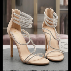 Beige Stilettos