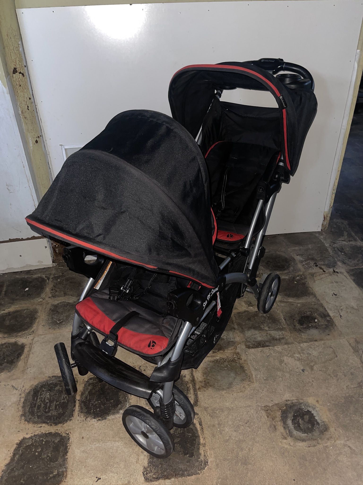 BabyTrend Double Stroller “Sit And Stand”