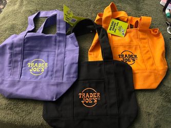 Trader Joe’s Canvas tote bags (set of 3)