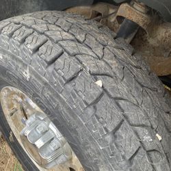 Set Of 4 With 2 Like New Tires