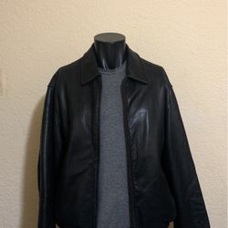 Leather Nautica Jacket 