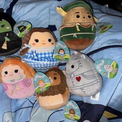 Squishmallows 7.5”-8” The Wizard  Of Oz