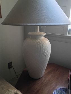 Vintage Retro Contemporary Modern Pacific Coast 1990 Memphis Texture Lamp