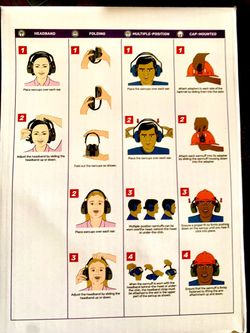 HEADSET HEARING PROTECTION for GUN FIRINGS(💥BRAND NEW) (great SHAPE & CONDITION:10/10)