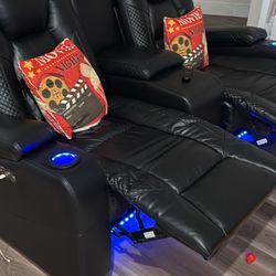2 Recliner Chairs New 