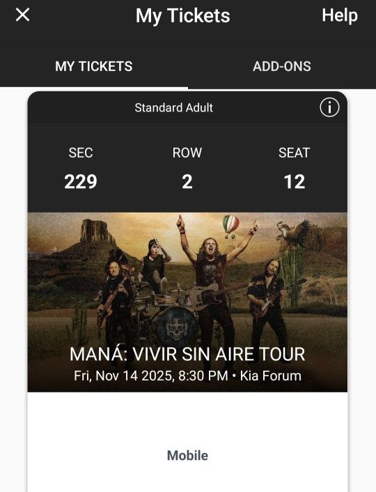 Mana Concert