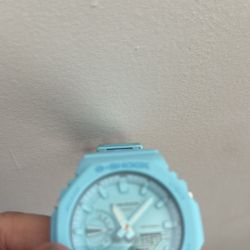 baby blue g shock