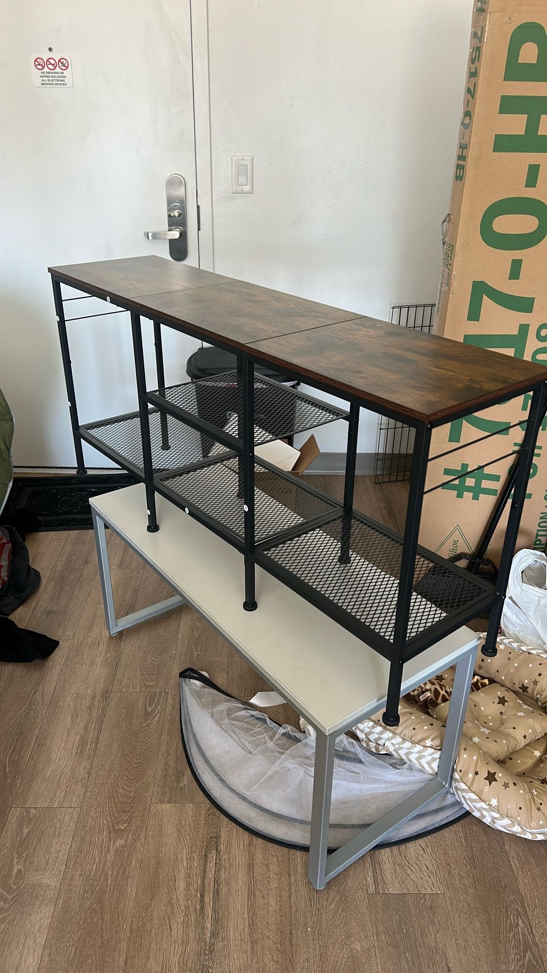 TV Stand with storage. (New Never Used)