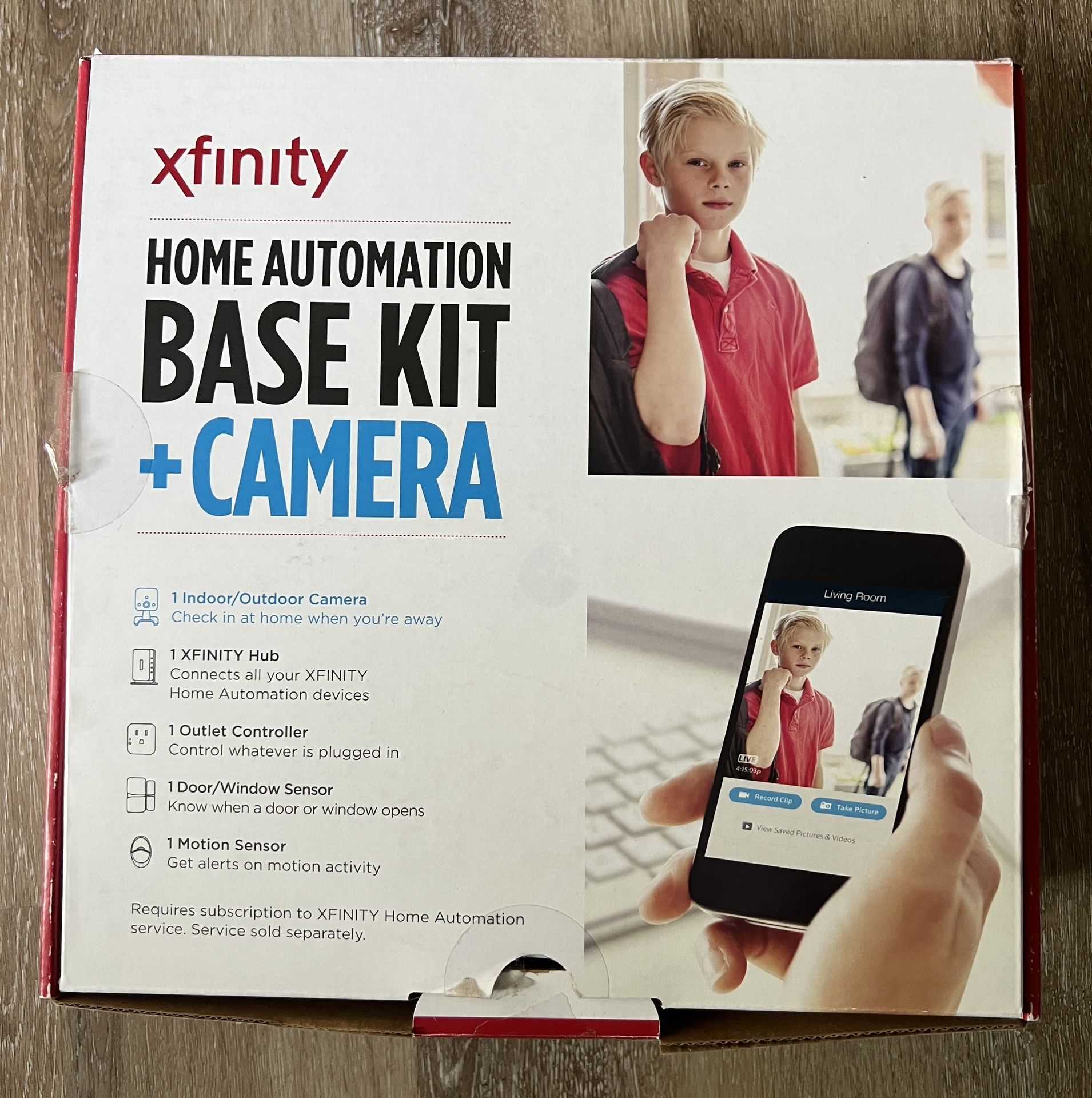 Xfinity Home Automation Base Kit + Camera