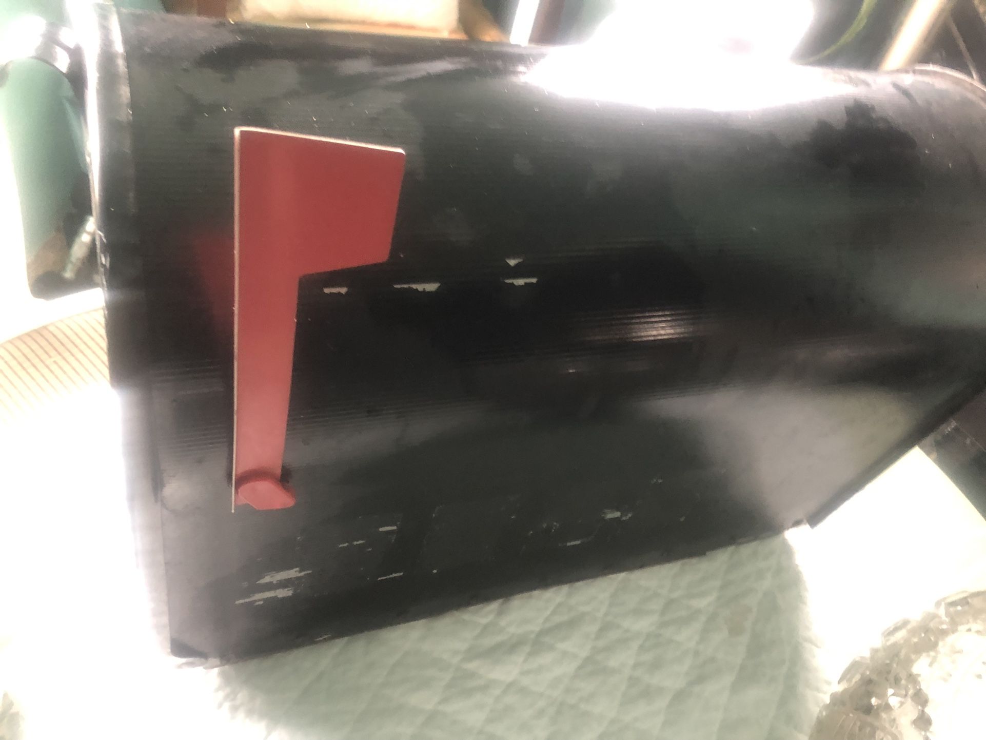 Large Metal Heavy Duty Mail Box 24 inches Long 15 inches Tall Great For Large Packages