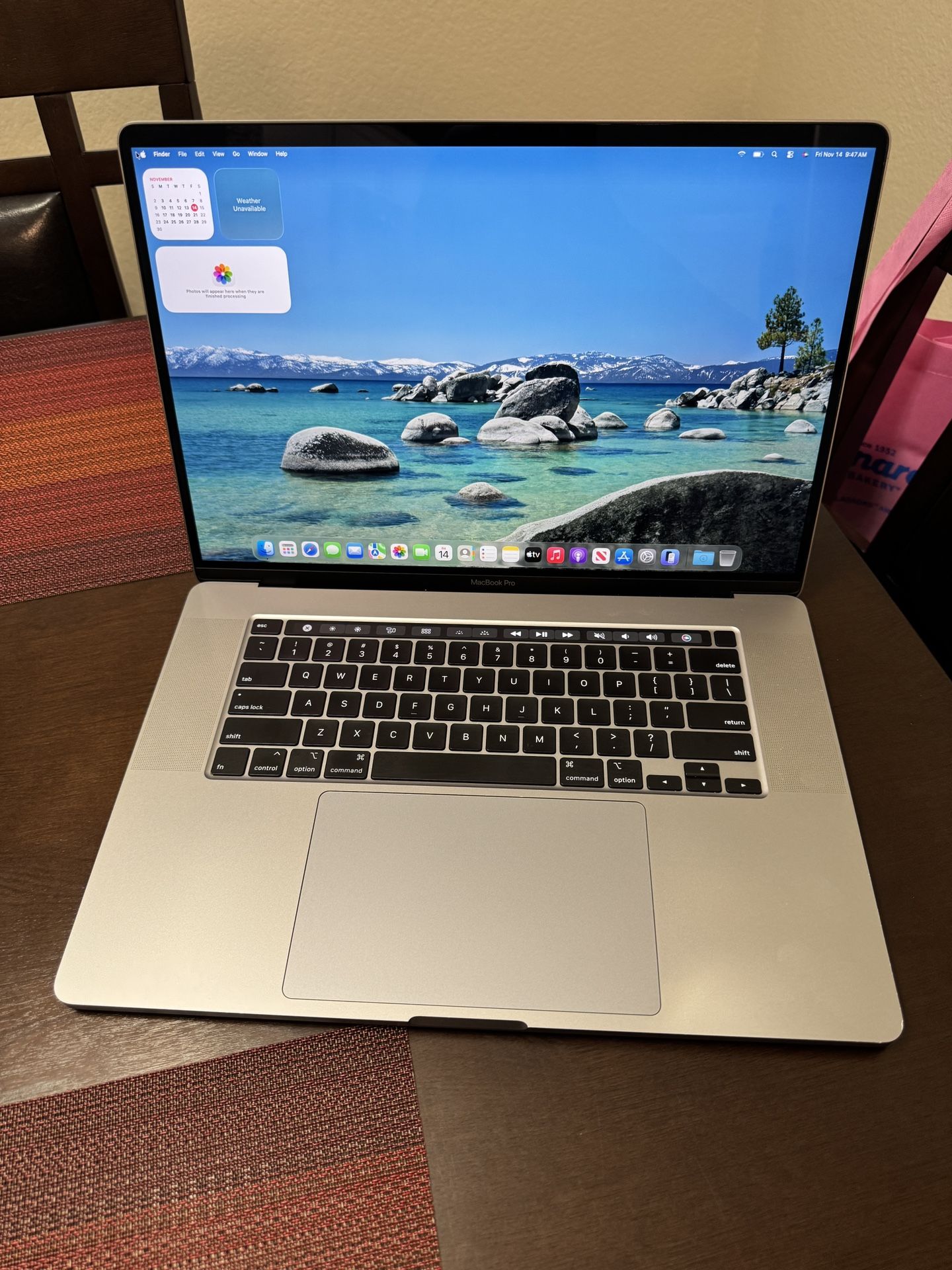 MacBook Pro 16” 2019