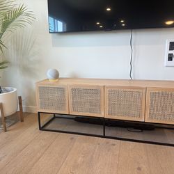 Belmar Woven TV Stand for TVs up to 60”