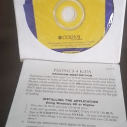 Cosmic Phonics 4 Kids & 300 Arcade Games