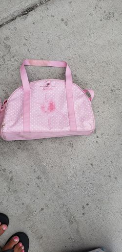 Pink dance bag
