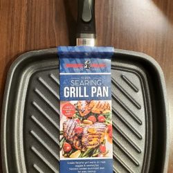 Nordic Ware 11” Searing Grill Pan NEW Made in USA