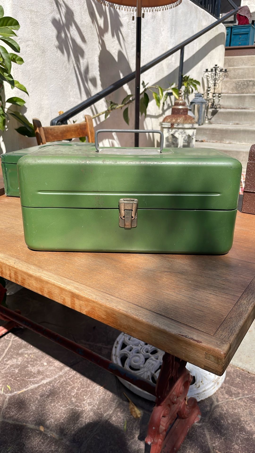 Metal Tool Tackle Box