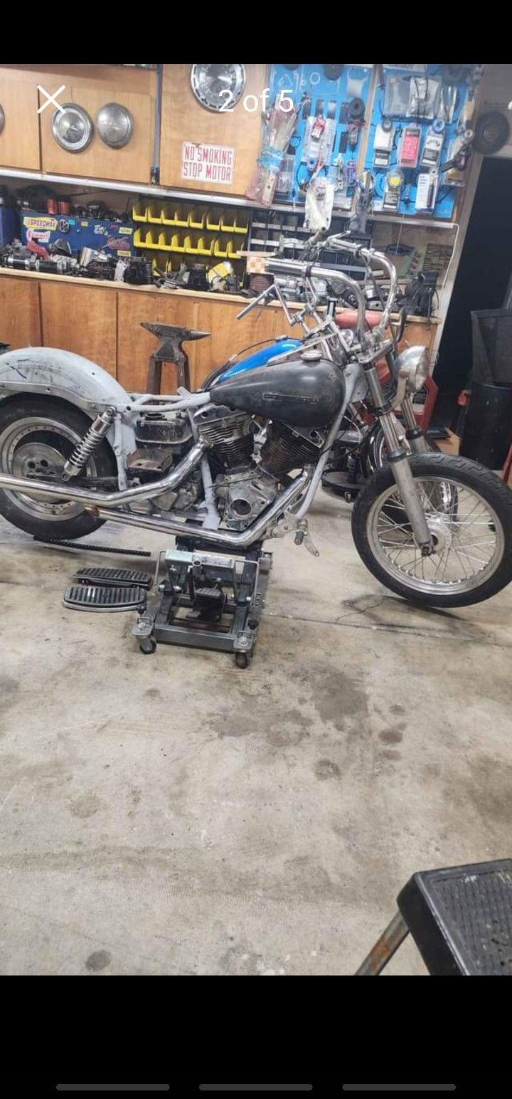 Harley Davidson Basket Case