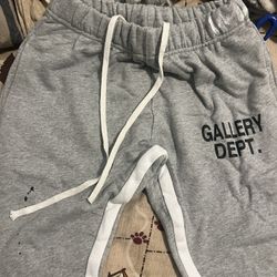 Gallery Dept Flared Sweatpants Gray