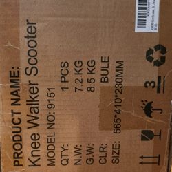 BRAND NEW RINKMO Knee Scooter / Knee Walker – Model 9151 – $95 OBO
