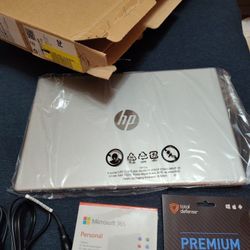 15.6" HP Athlon w/ 8GB RAM, 256 SSD Model 15-fc0012nr  NEW IN BOX