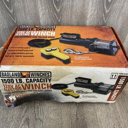 Badlands 1500Lb. Capacity 120V AC Electric Winch