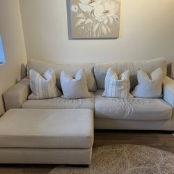 Ashley Furniture Maggie Sofa & Ottoman